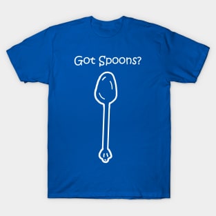 Got Spoons? White Pocket T-Shirt